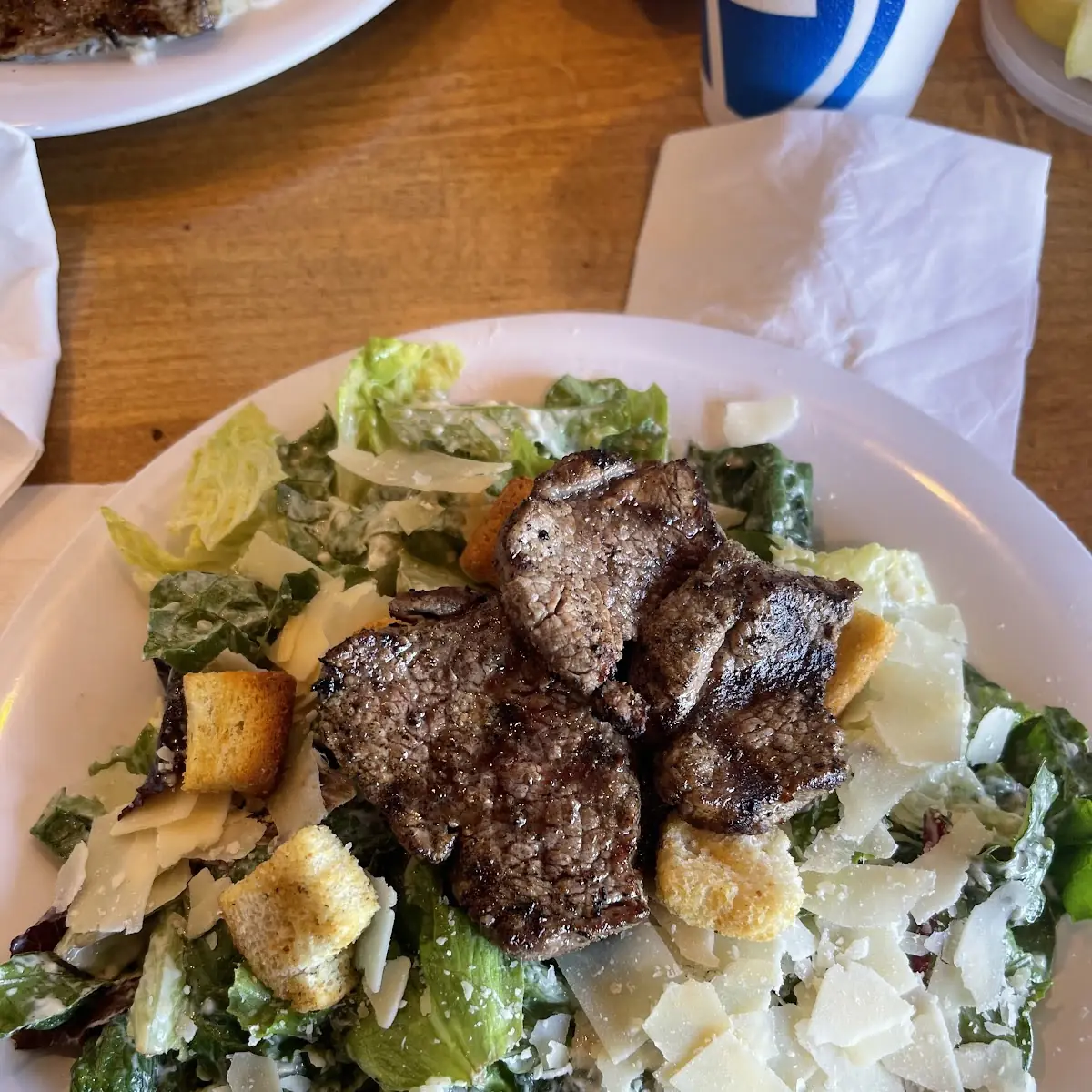 Caesar Salad with Steak