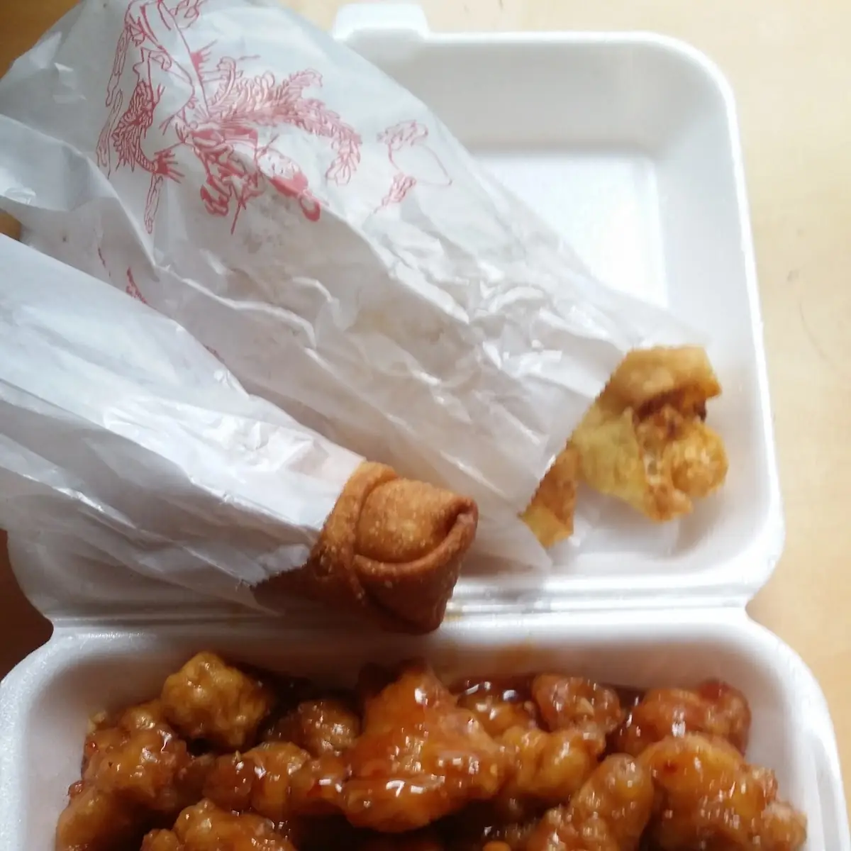 Sesame Shrimp Combo