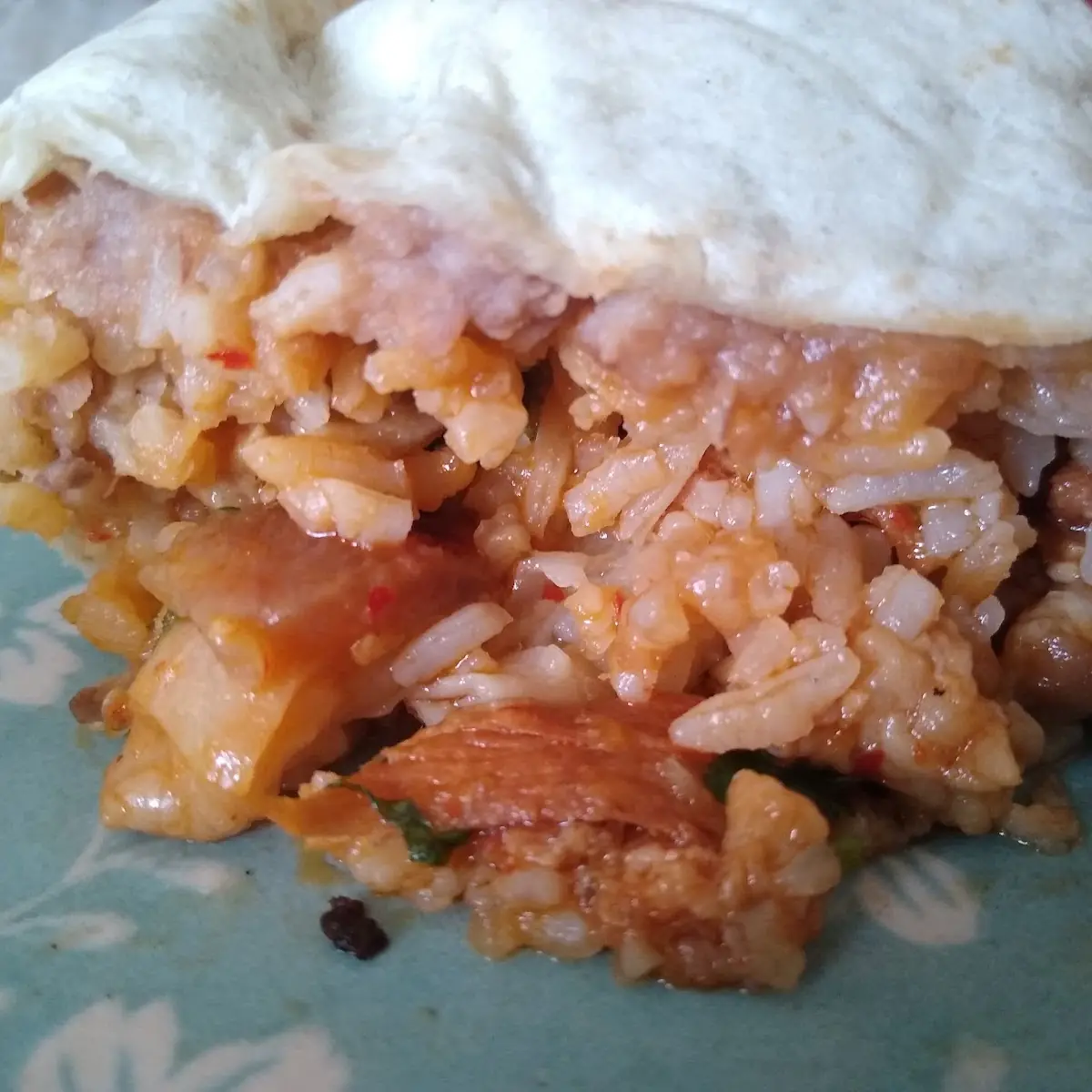 Chicharron Burrito
