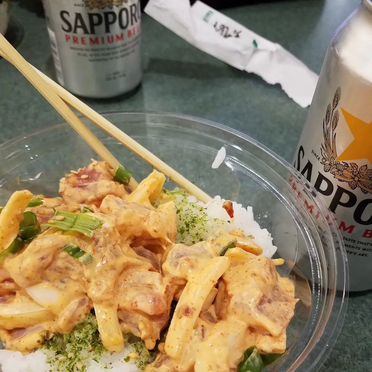Spicy Mayo Ahi