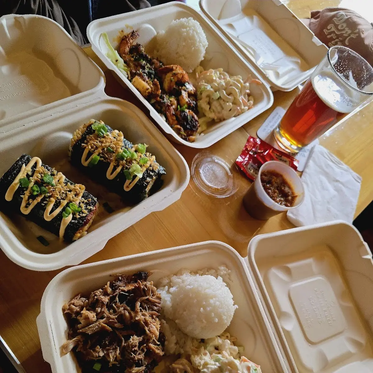 Grilled Chicken with Macaroni Salad