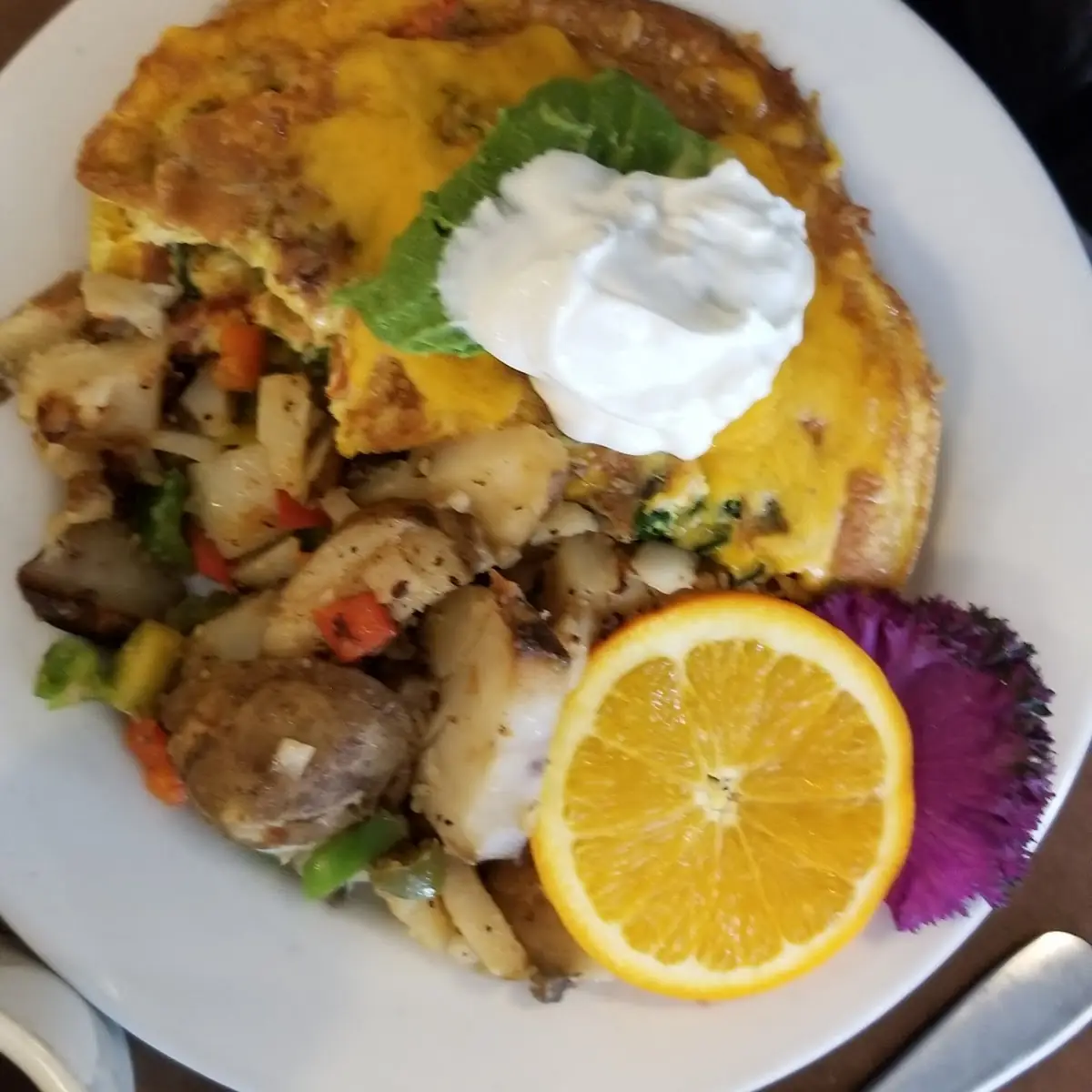 Texas Chili Omelet