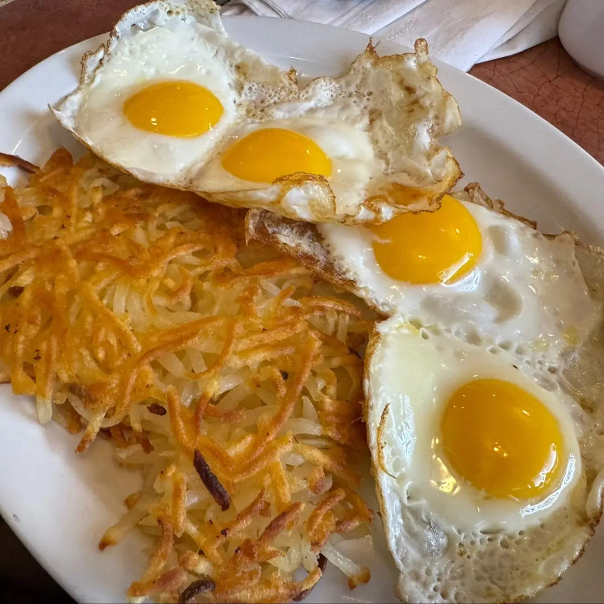 2 Eggs Hash Browns & Toast