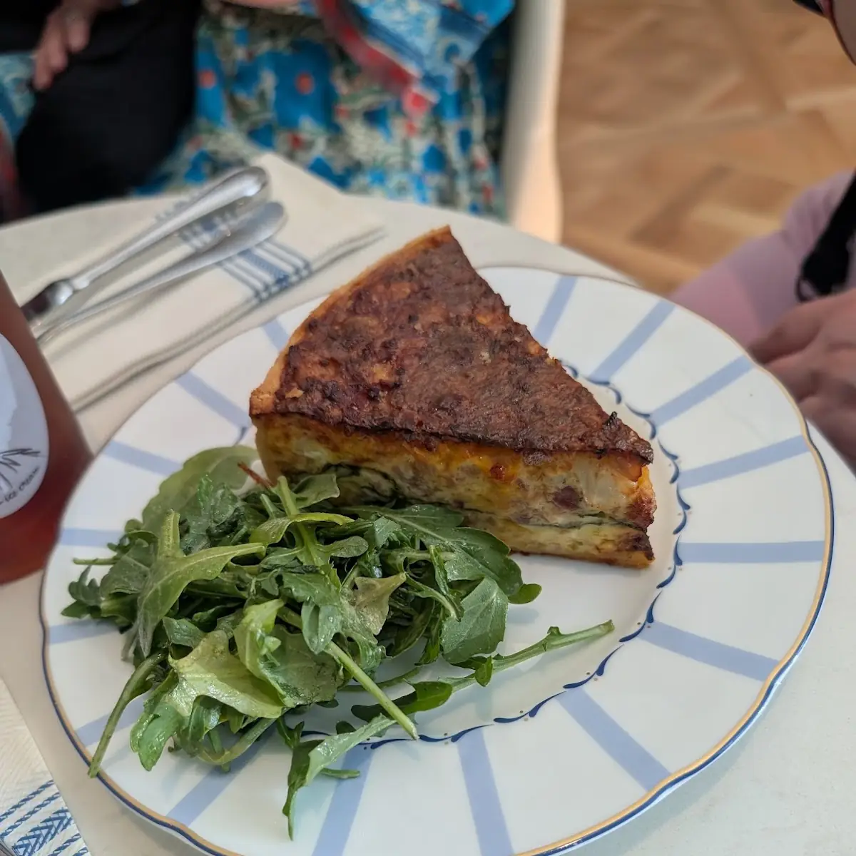 Crab Cake Quiche