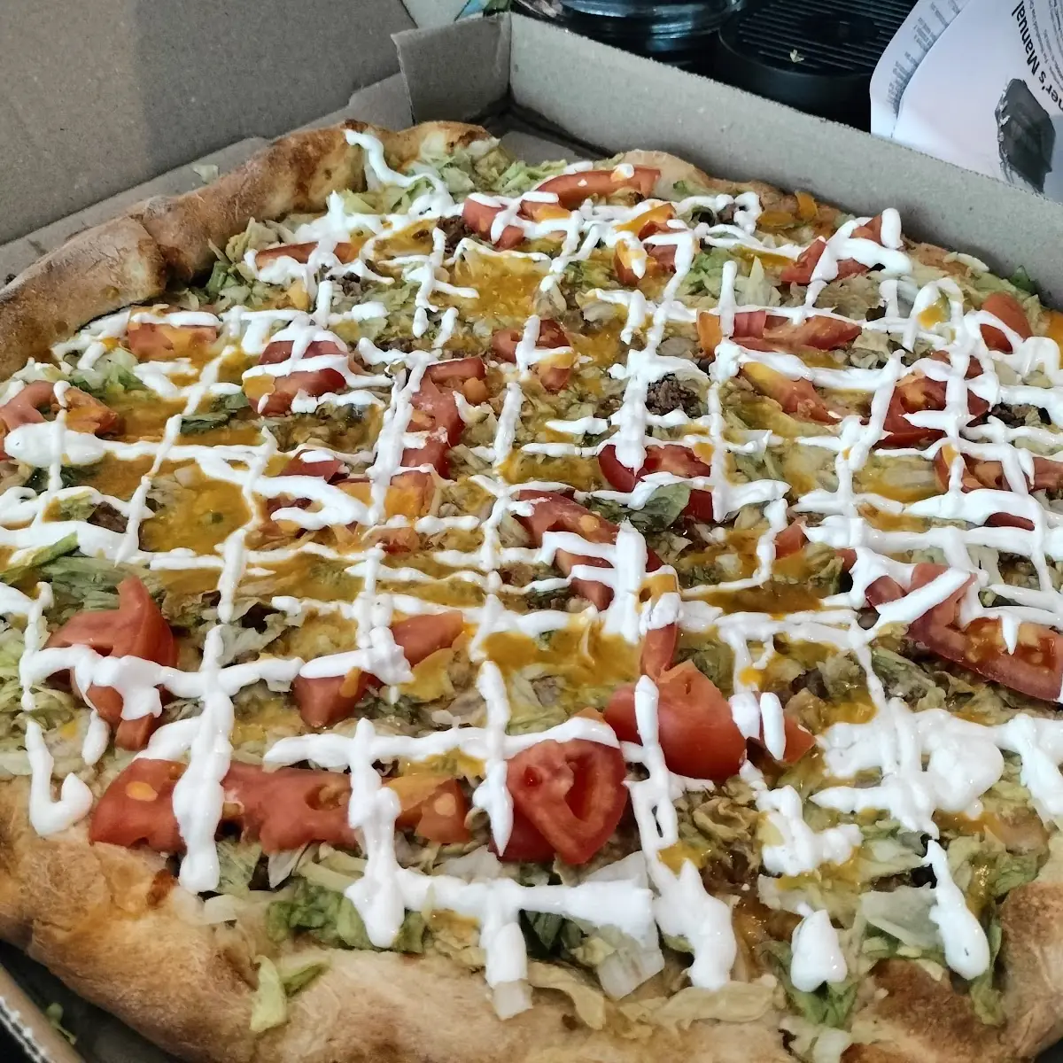 Chicken Caesar Pizza