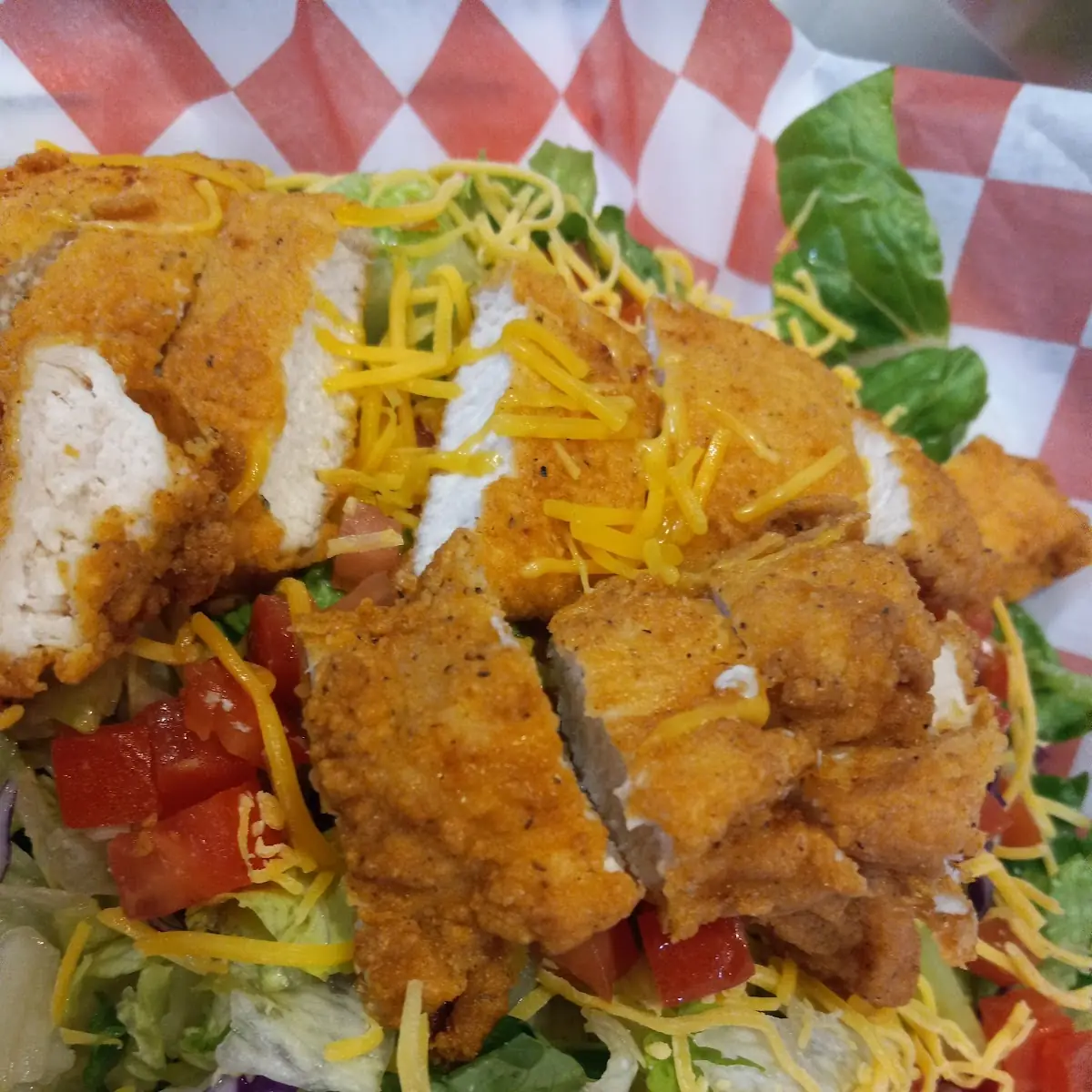 Fried Chicken Salad