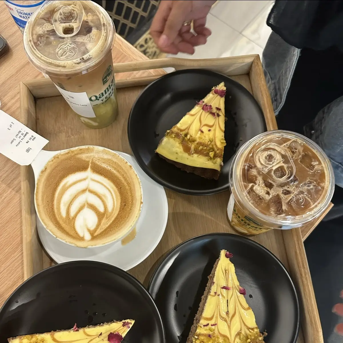 Qamaria Latte and Date Cake