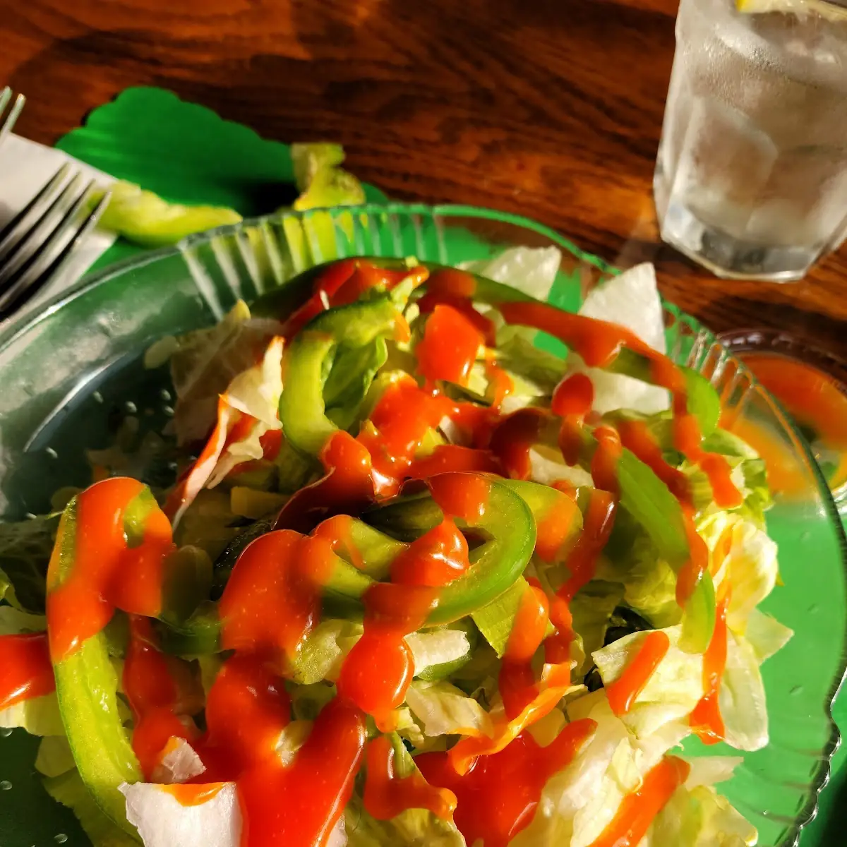 Side Salad with French Dressing