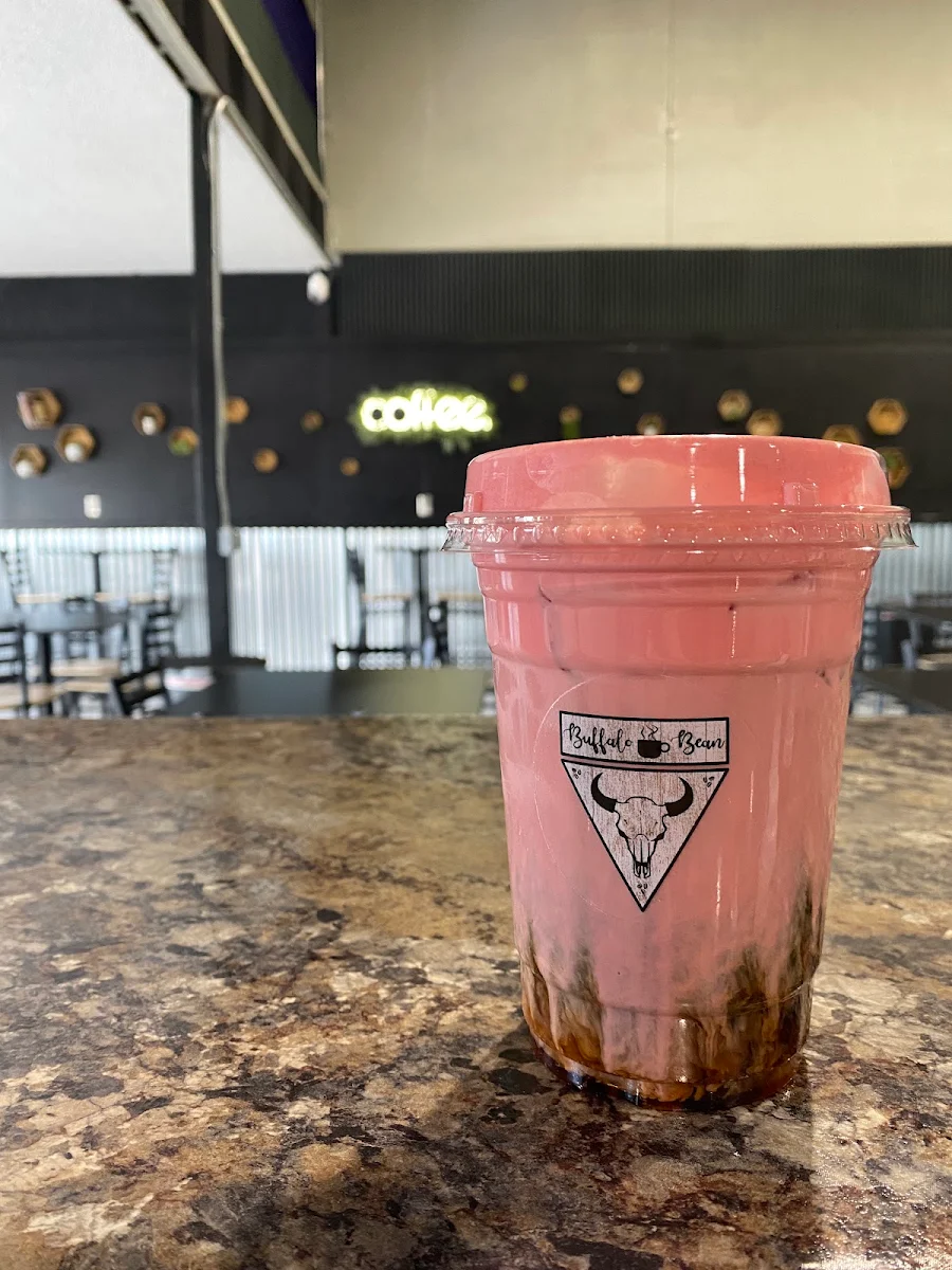 Vanilla Cold Brew with Raspberry Cold Foam