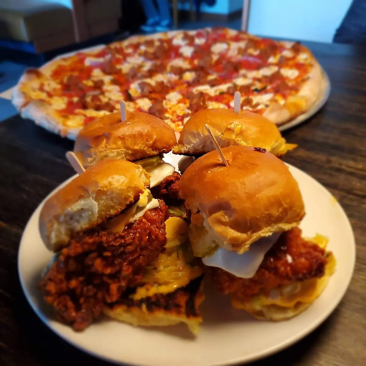 Fried Chicken Sliders