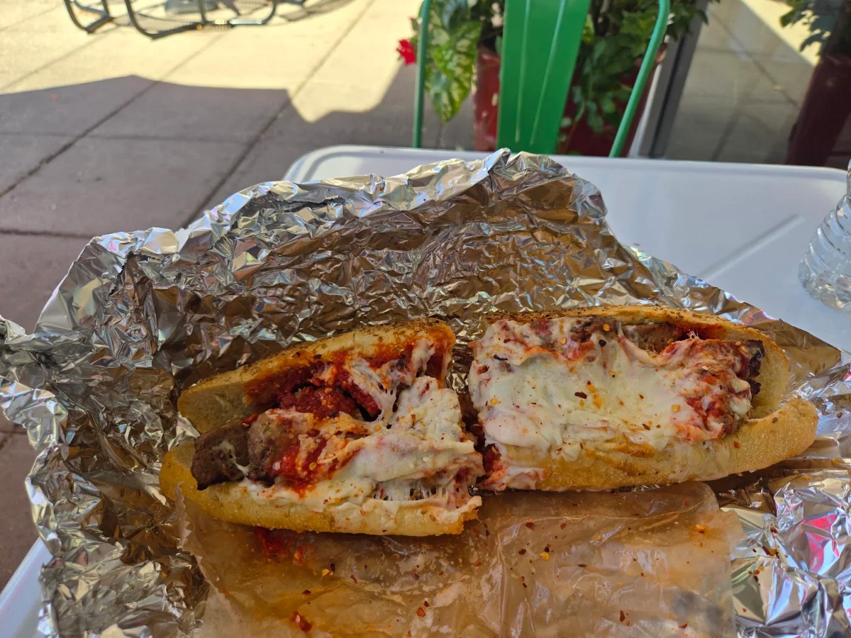 Meatball Parmigiana Sub