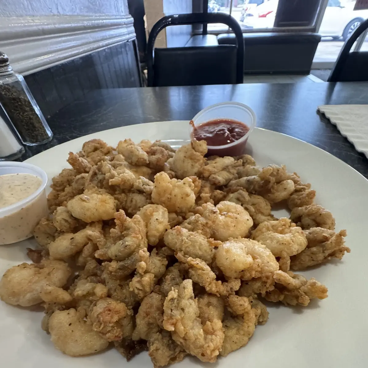 Fried Shrimp and Crawfish Tail
