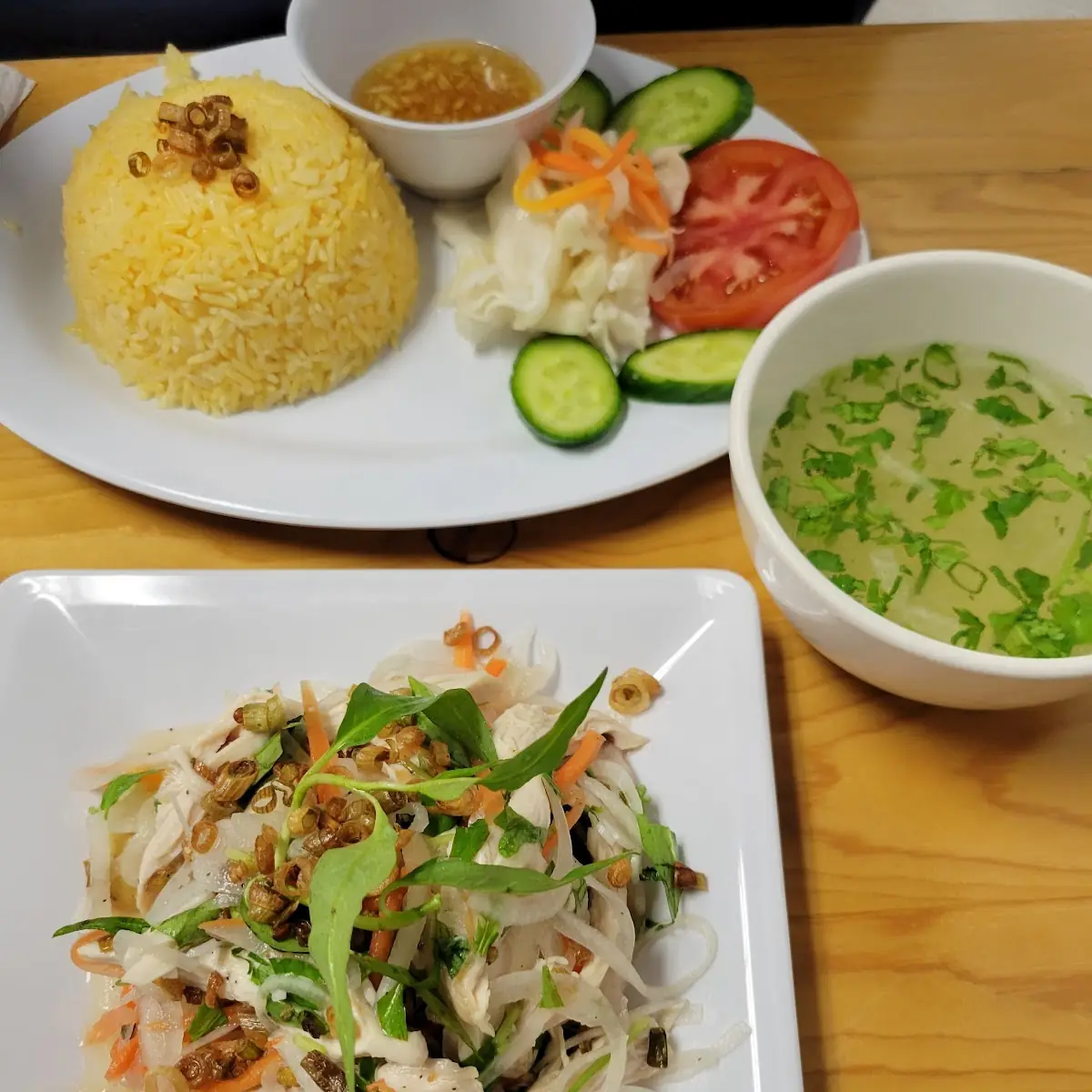 Chicken Salad with Rice
