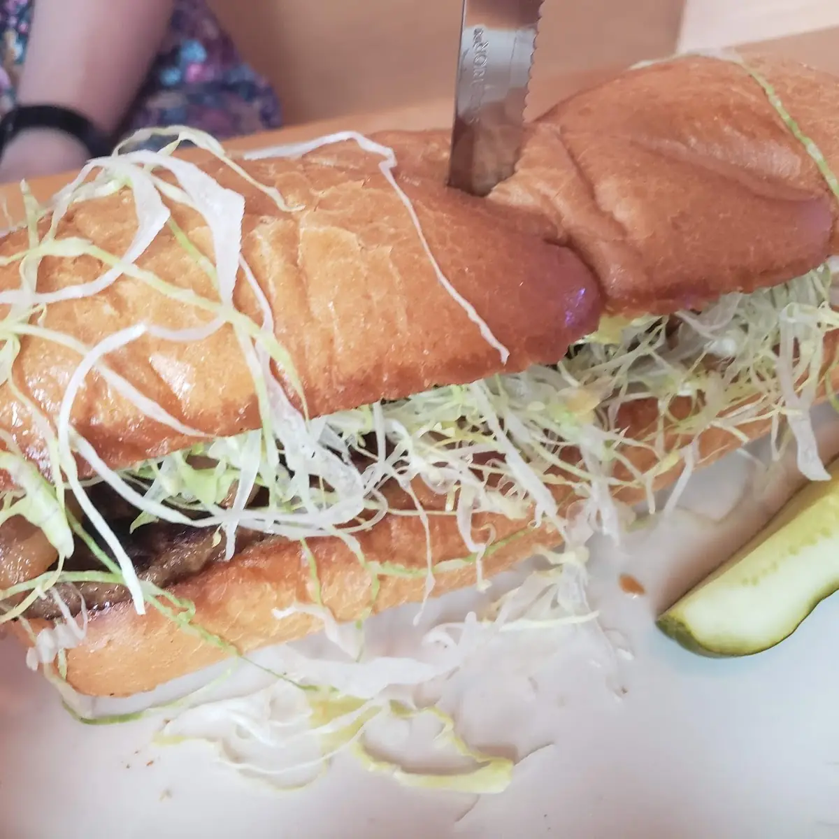 Schwaler Steak and Cheese Sub