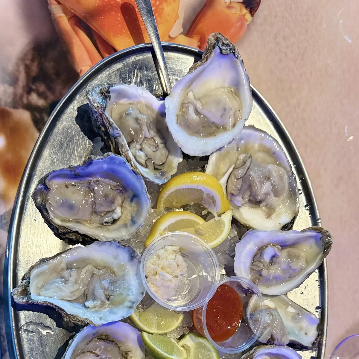 Fresh Oysters on the Half Shell