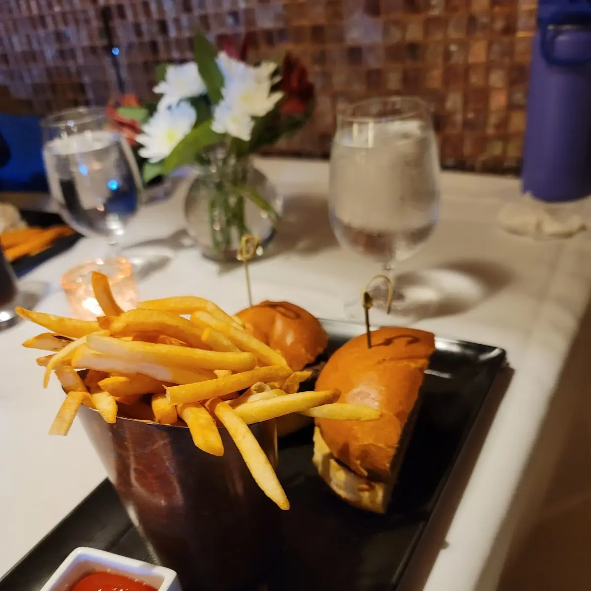 Burger and Fries