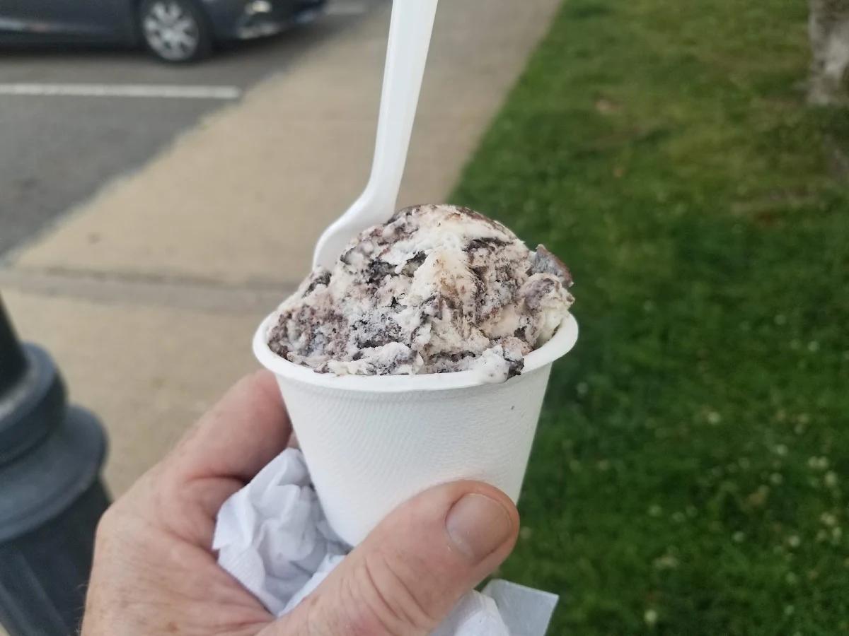 Vanilla Ice Cream with Chocolate Chunks and Sprinkles