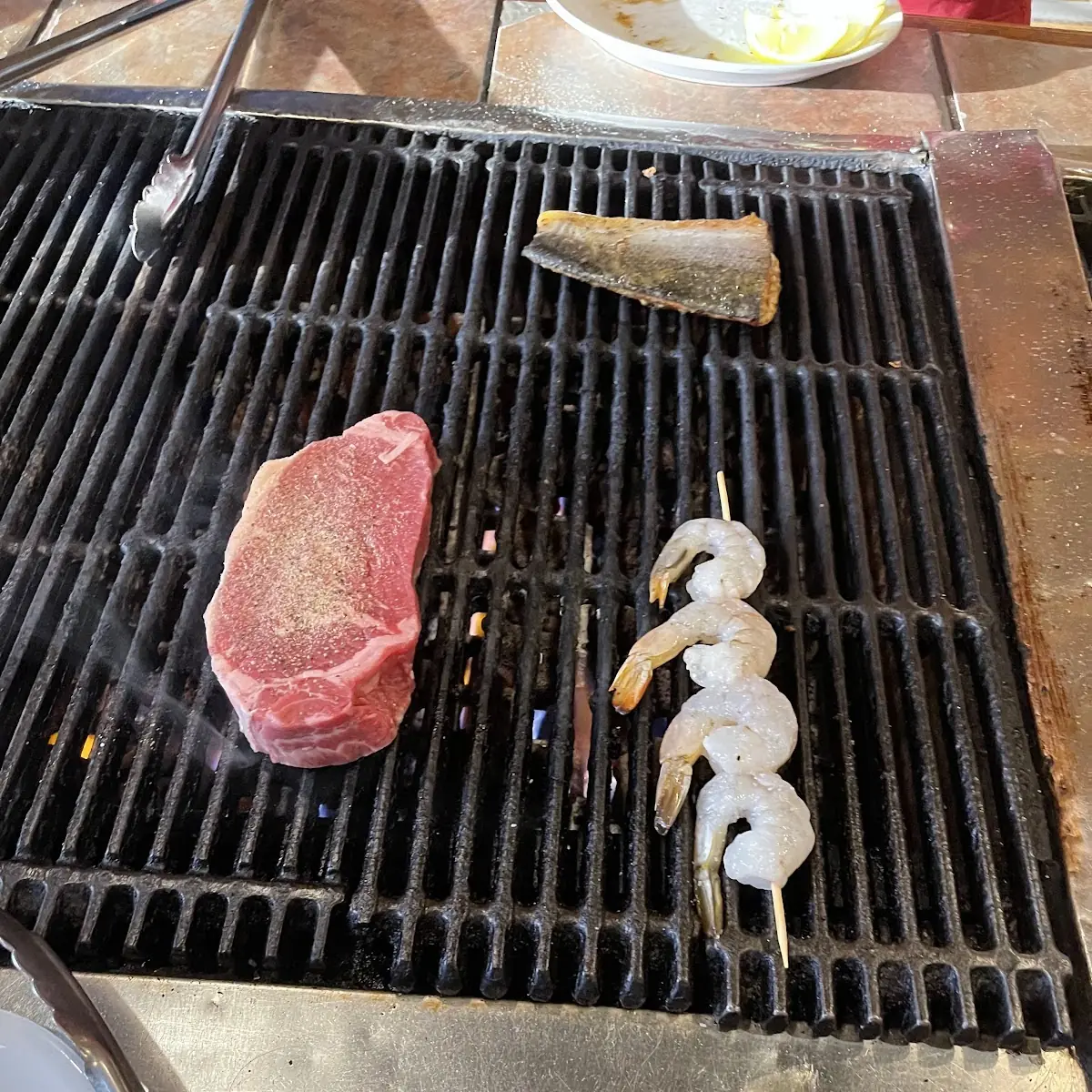 Steak and Shrimp
