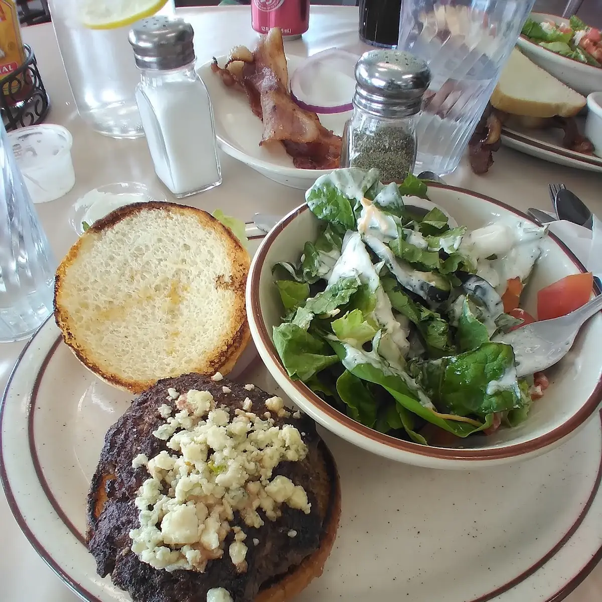Blue Cheese Bacon Burger
