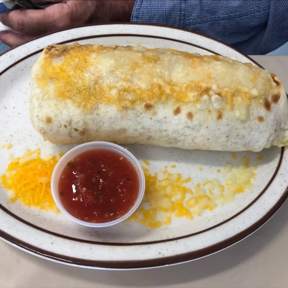 Breakfast Burrito Before