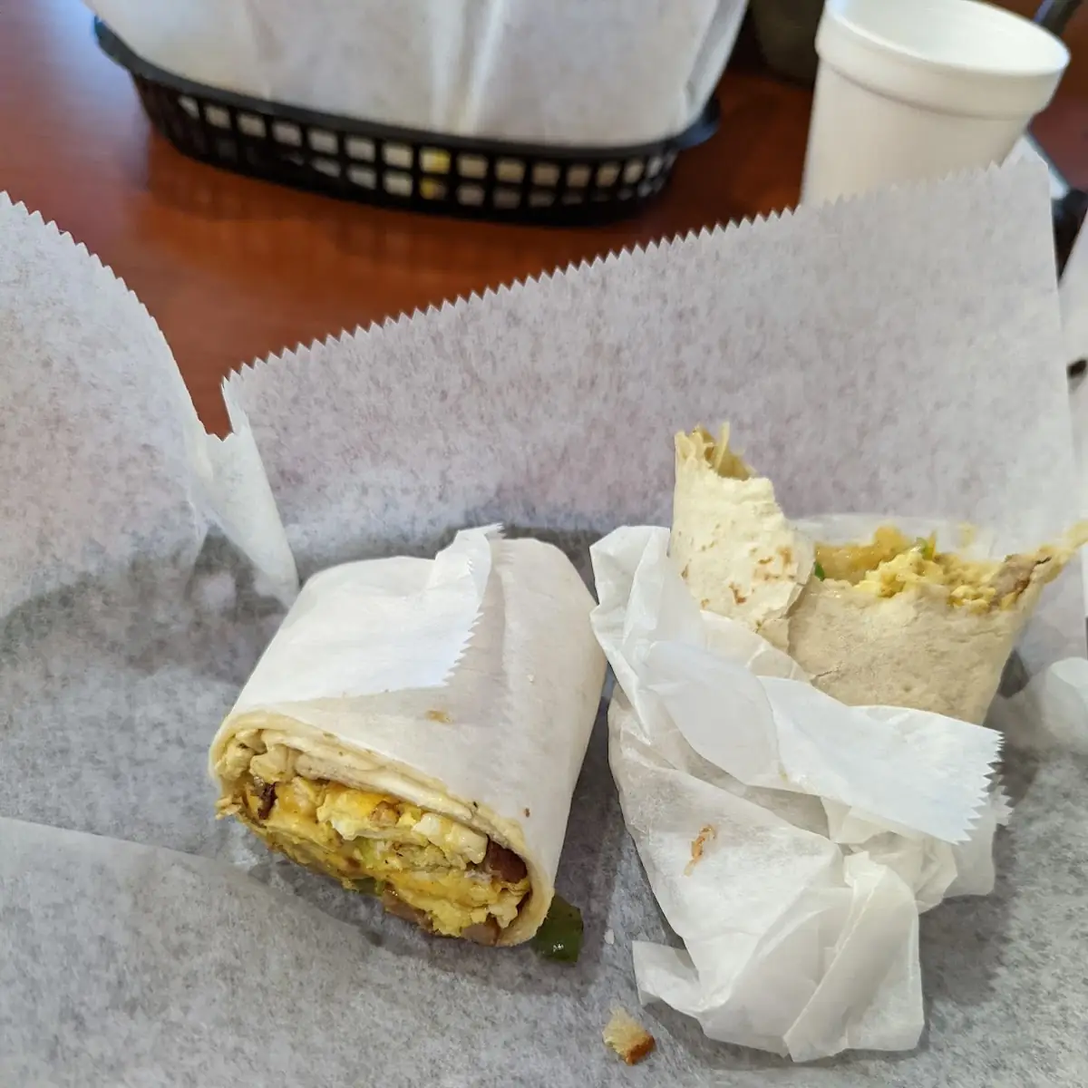 Bacon Breakfast Burrito