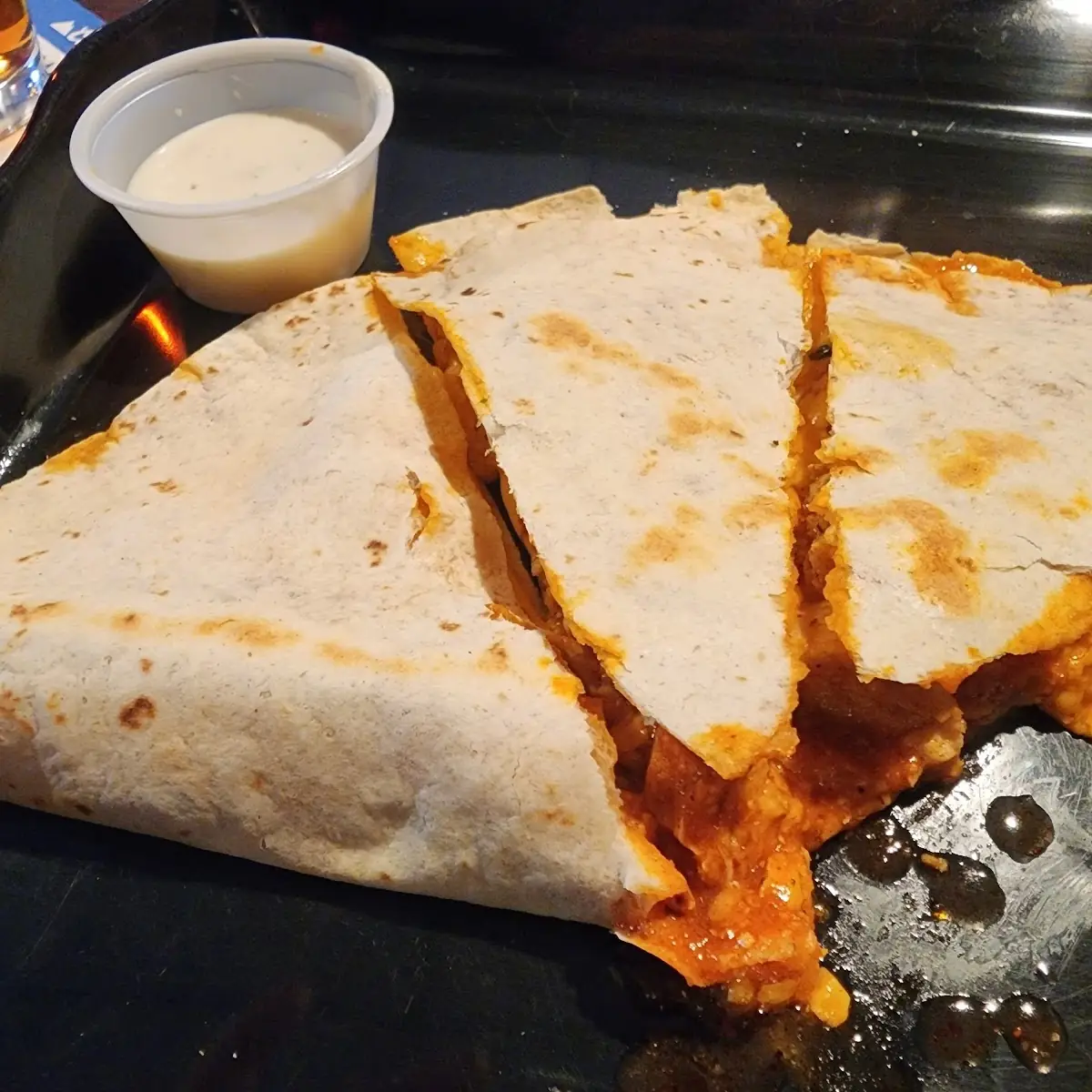 Buffalo Chicken Quesadilla