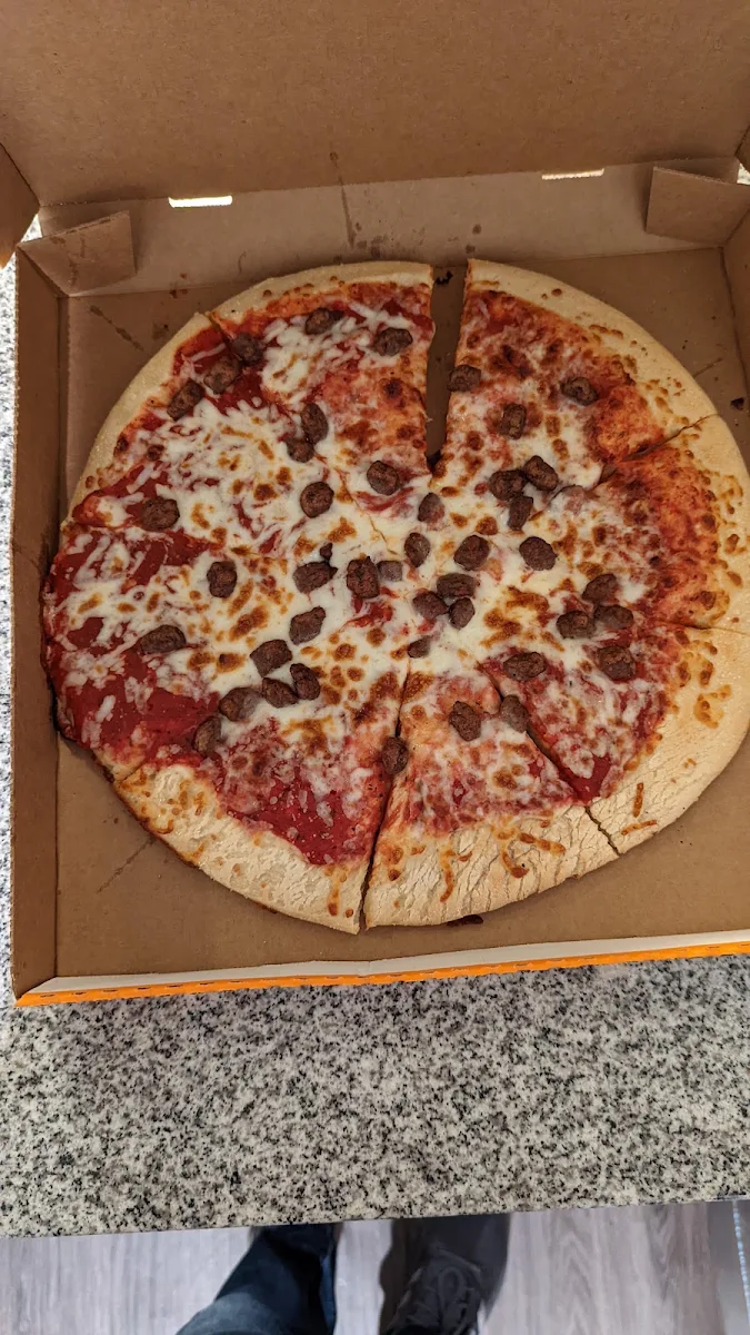 Beef Cheese Pizza