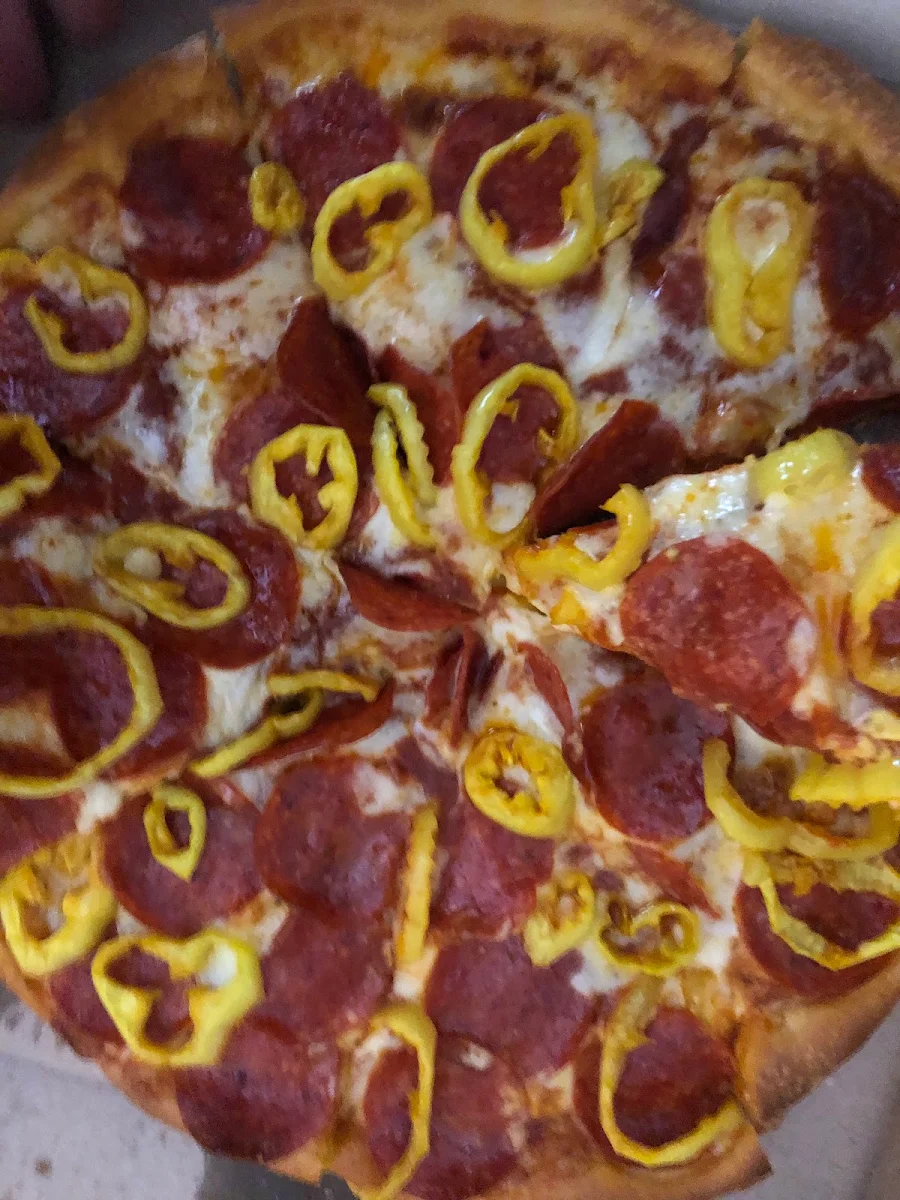 Banana Pepper Pizza