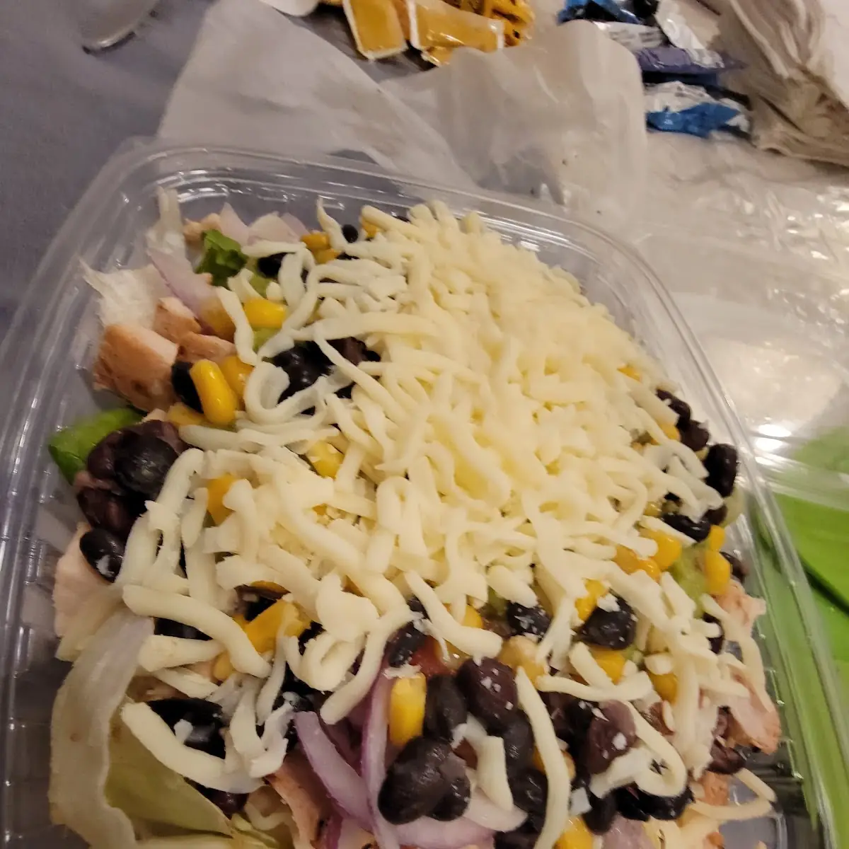 Taco Salad with Chicken