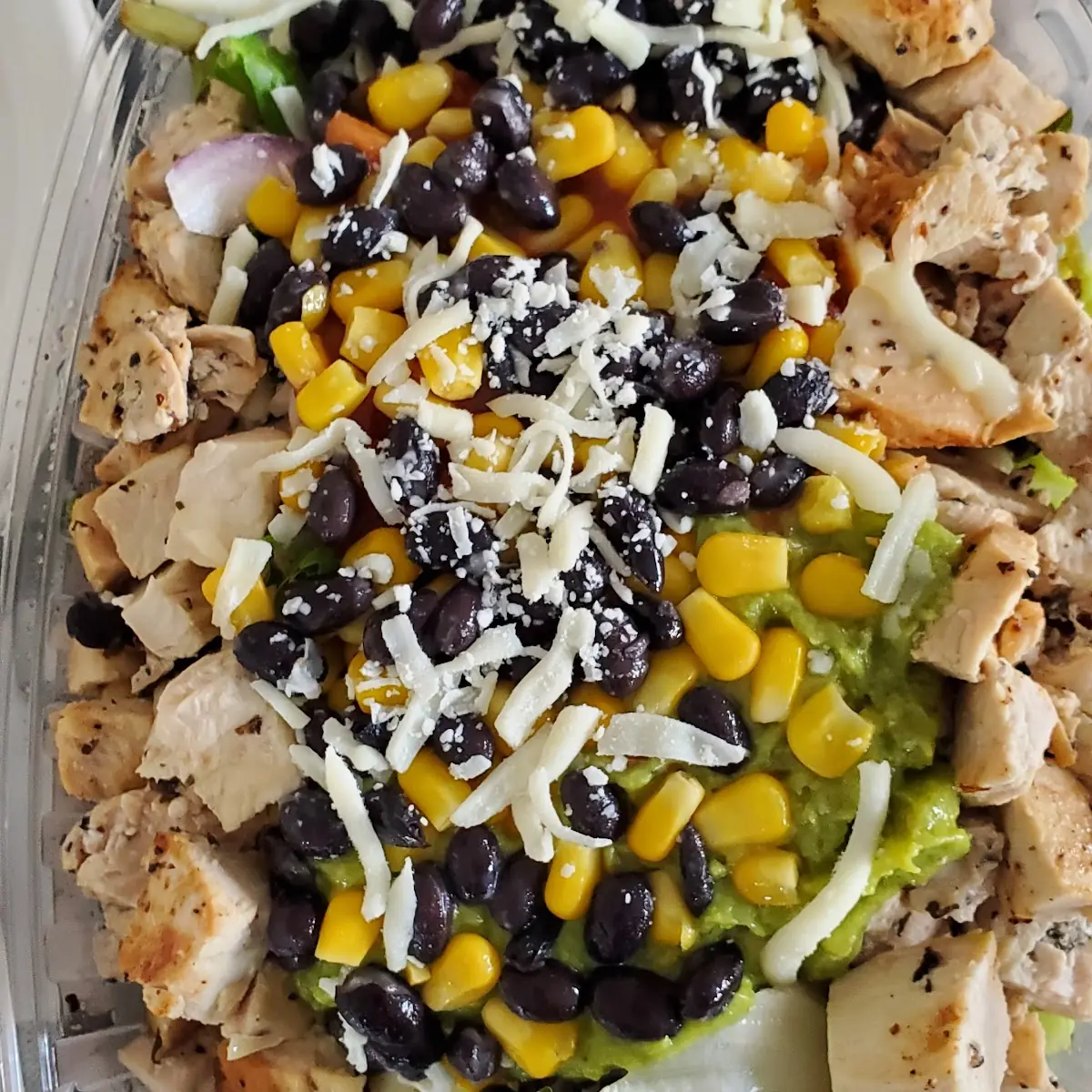 Taco Salad with Grilled Chicken