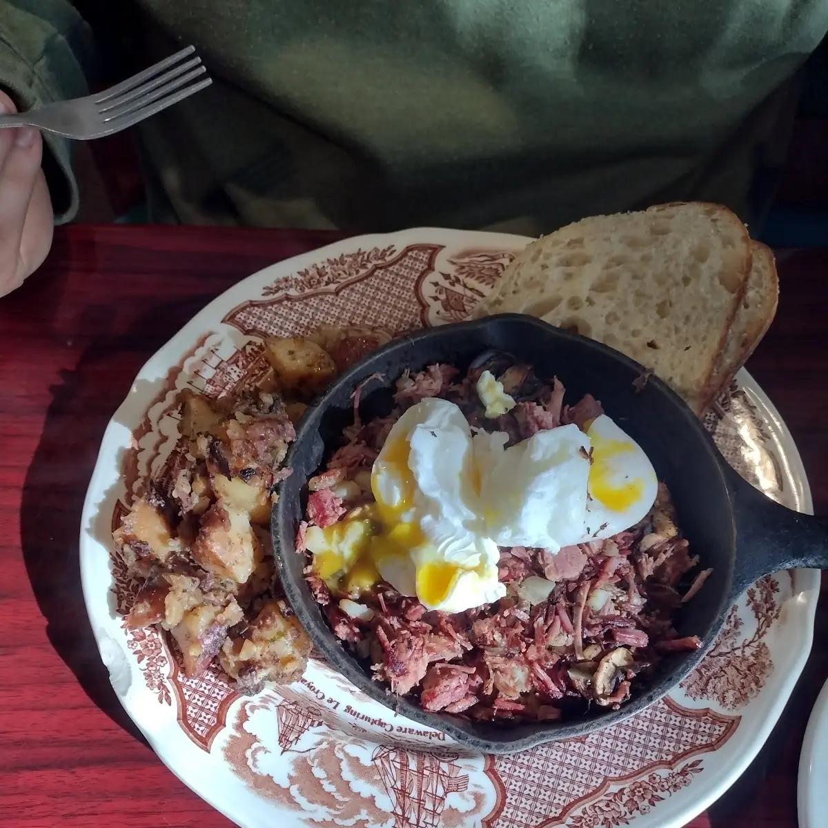Corned Beef Hash N Eggs