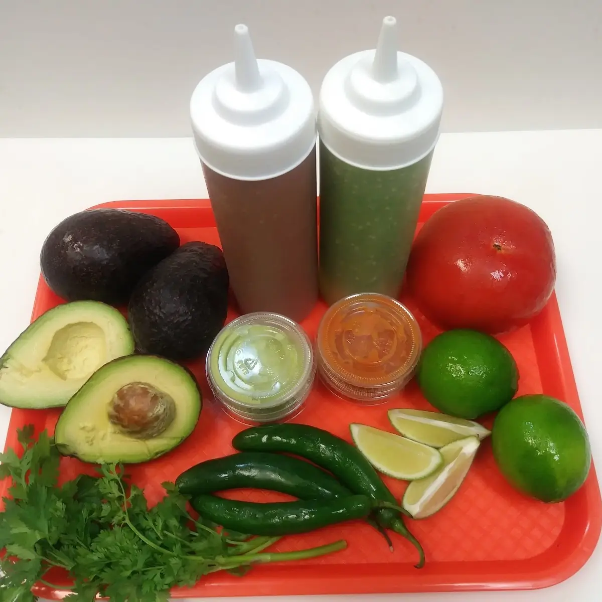 Salsa Verde Y Salsa Roja
