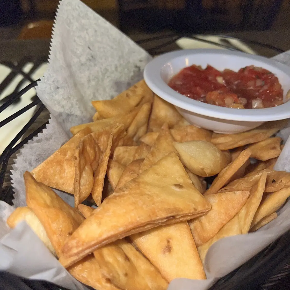 Pita Chips and Salsa