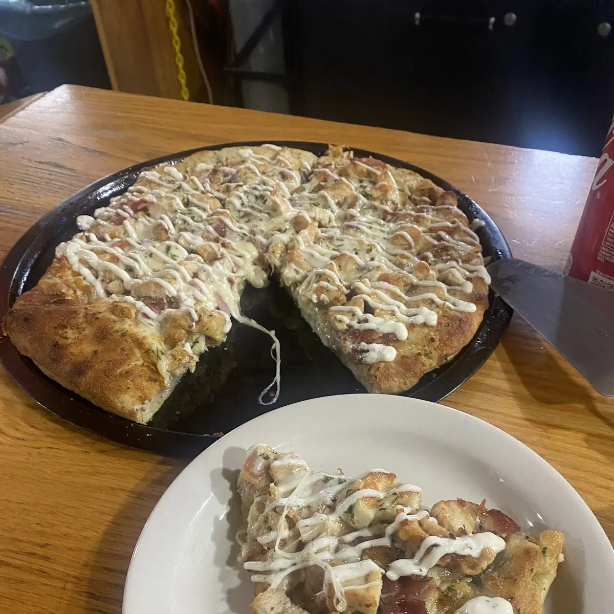 Chicken Bacon Ranch Fresh Dough Pizza