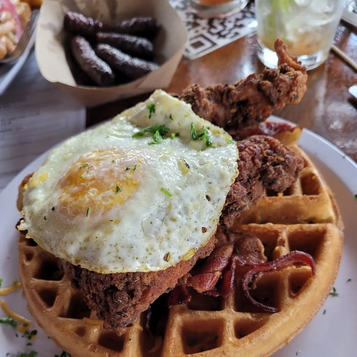 Cinnamon Sugar Waffles or French Toast