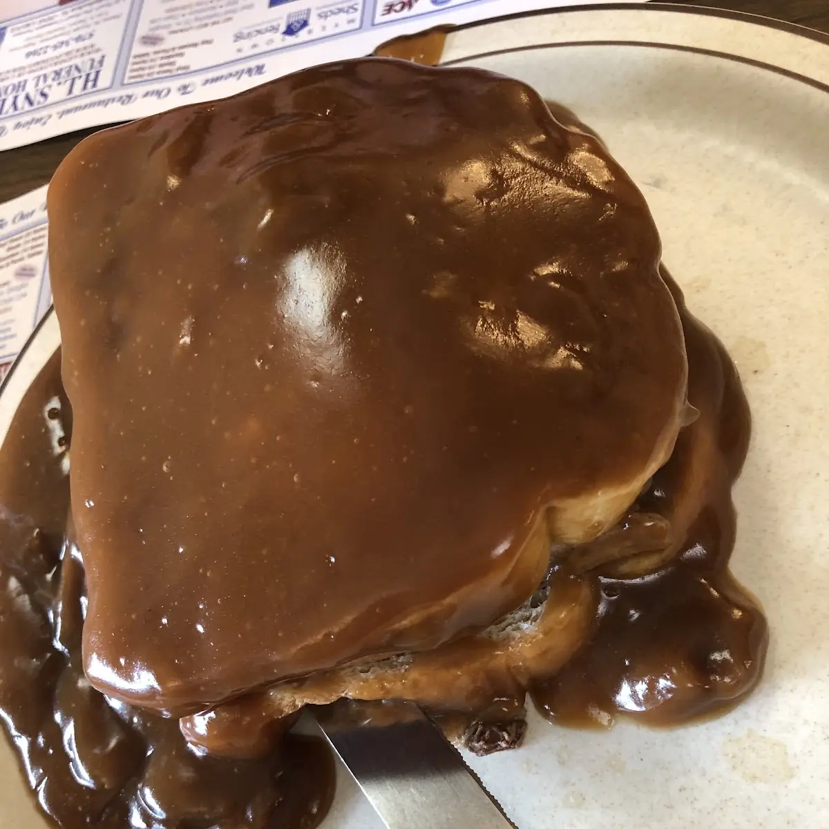 Open Faced Roast Beef Sandwich
