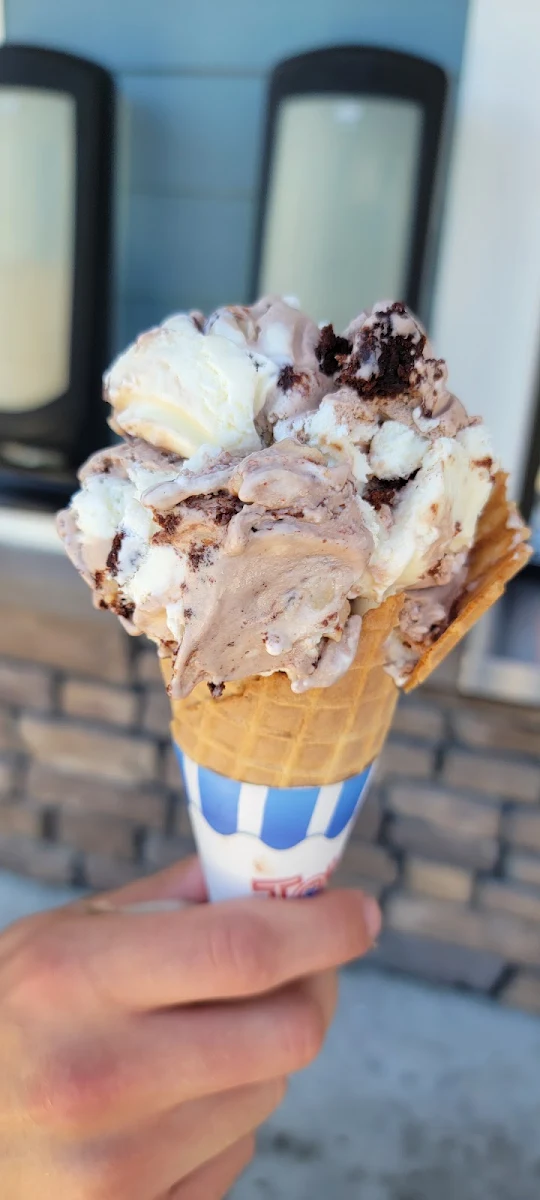 Cookie Dough Brownie Ice Cream