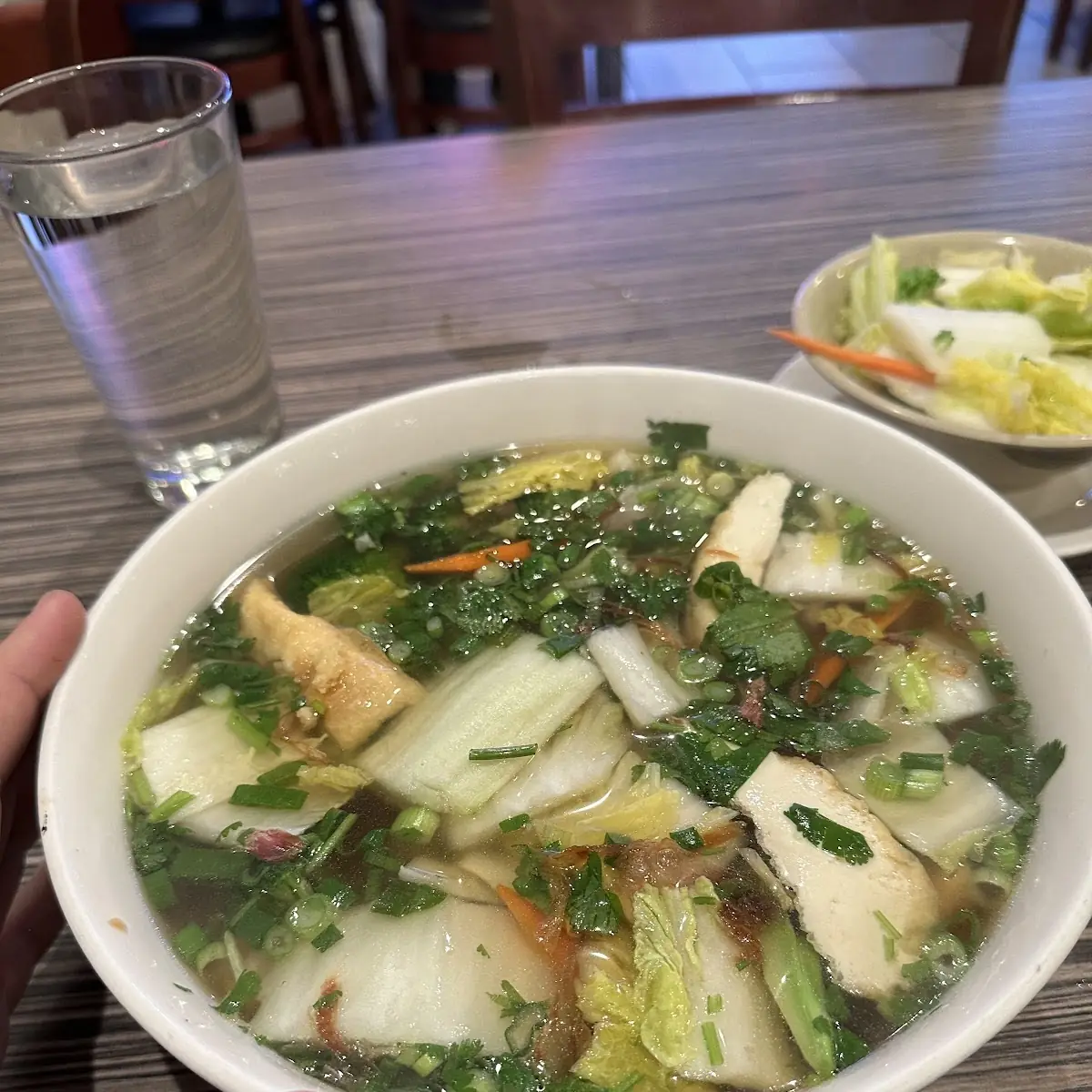 Rice Noodle Soup with Wonton & Chicken