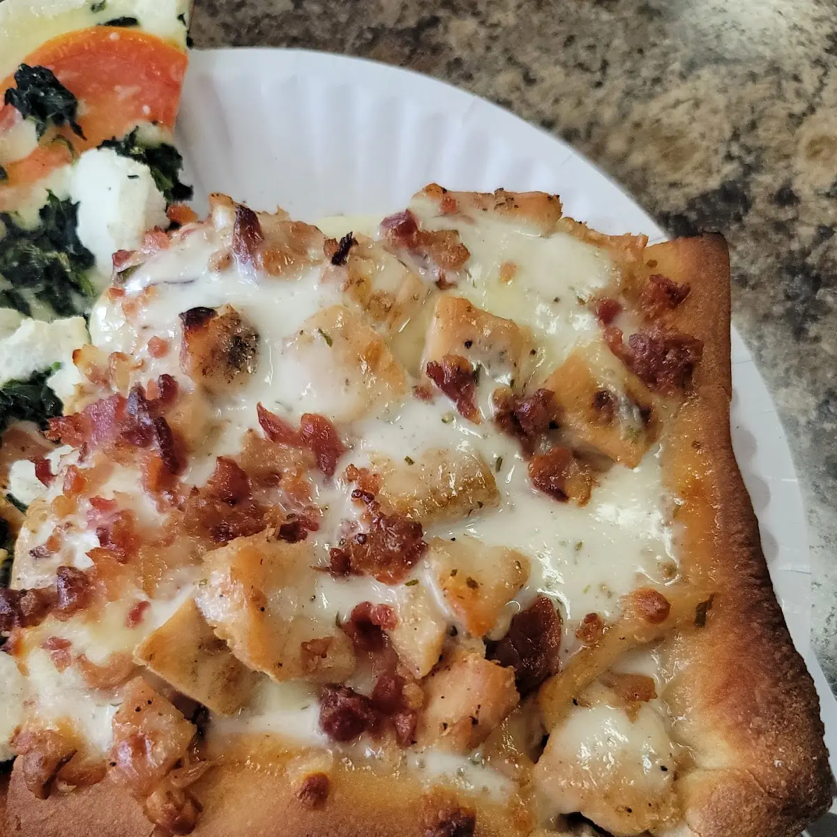 Chicken Bacon Ranch Pizza