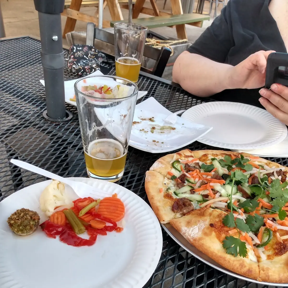 Pork Banh MI Pizza
