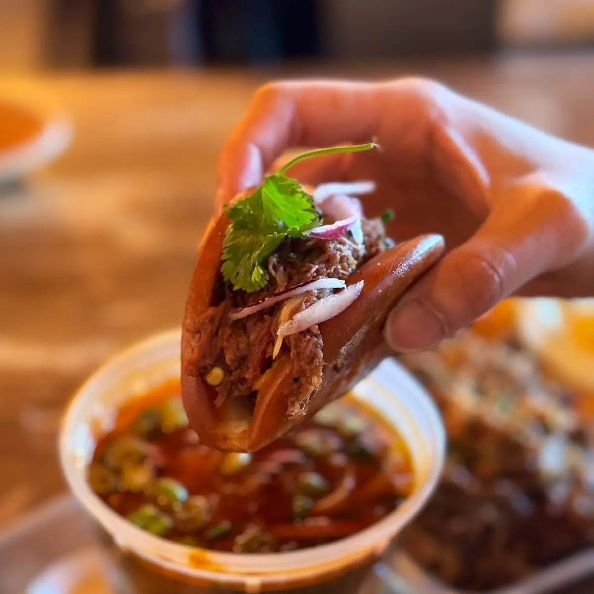 Birria Bao Buns