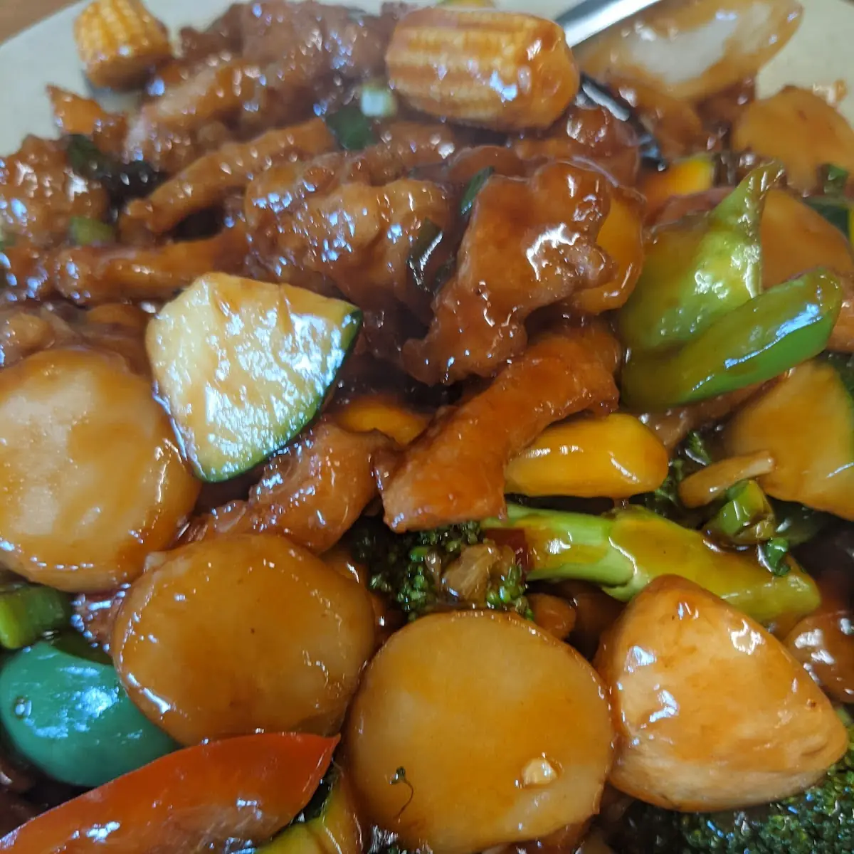 Pork with Garlic Sauce