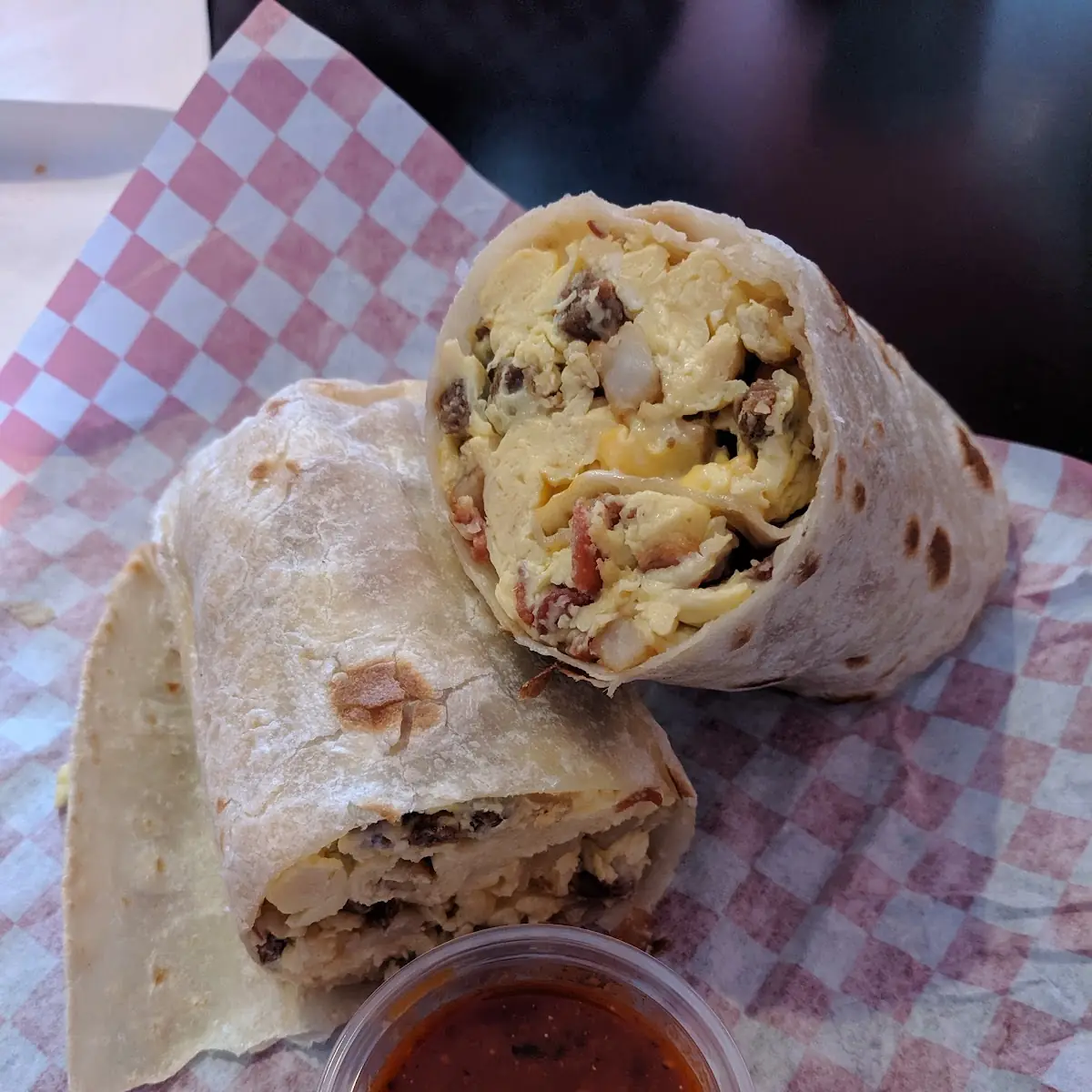 Bacon Breakfast Burrito