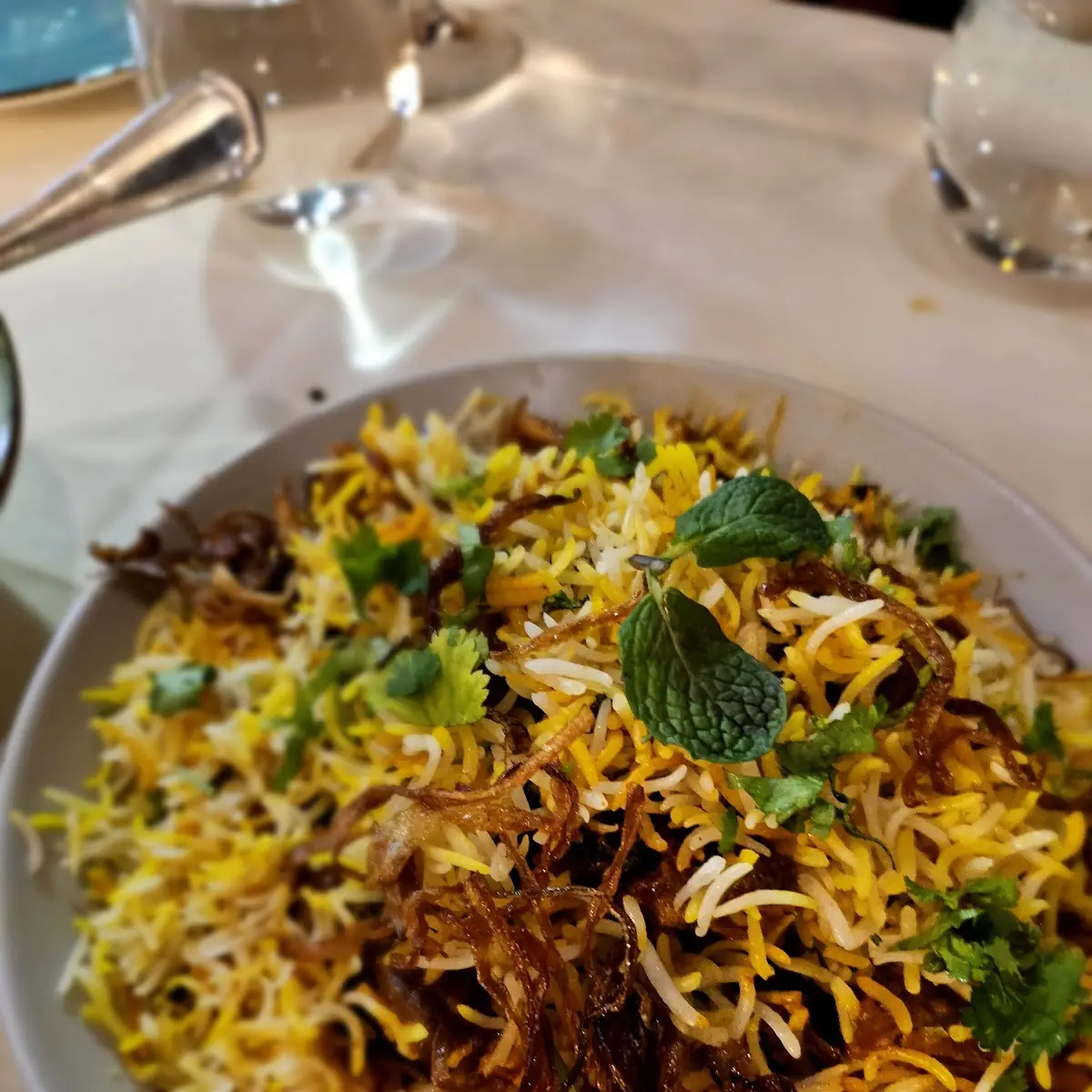 Hyderabadi Dum Goat Biryani