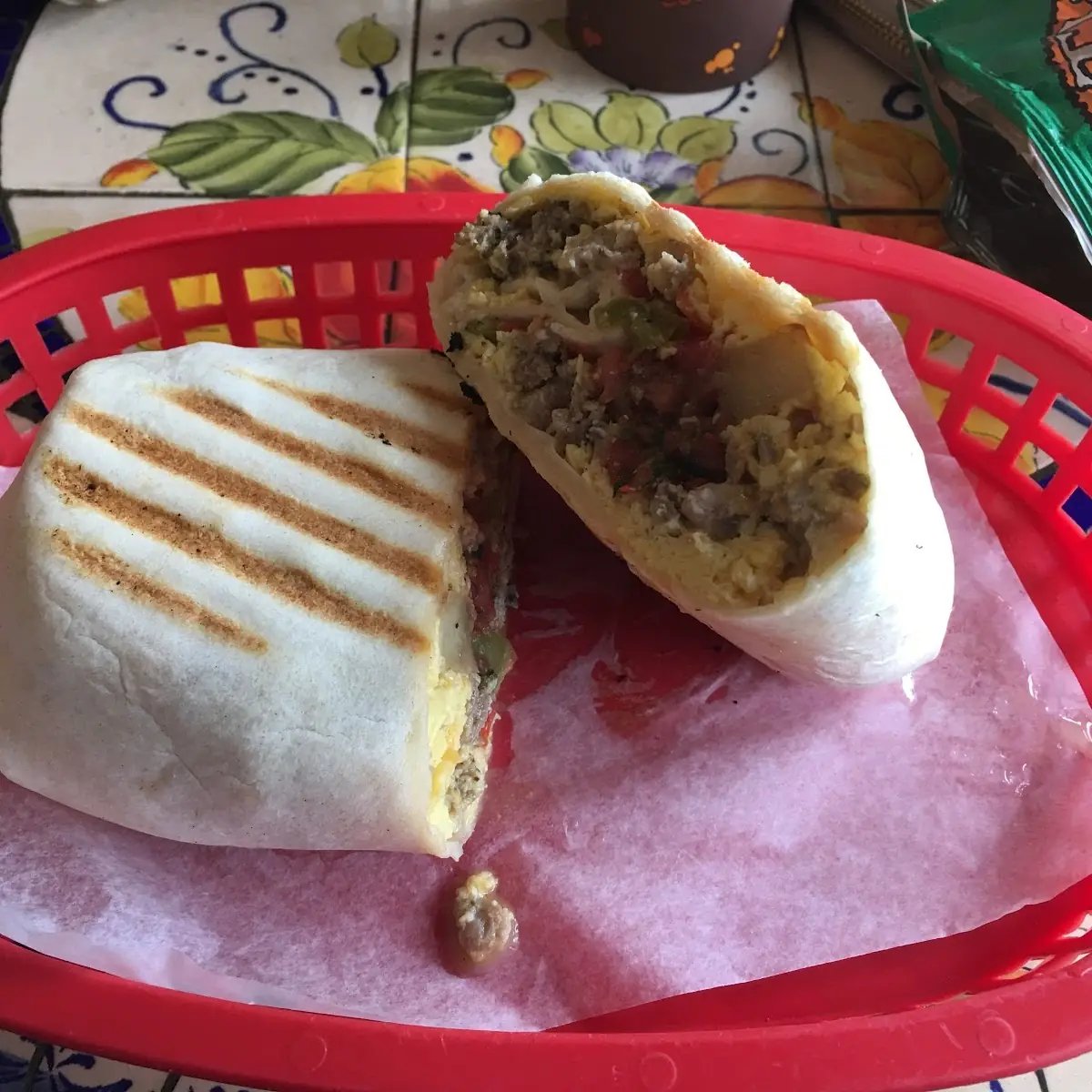 Sausage Breakfast Burrito