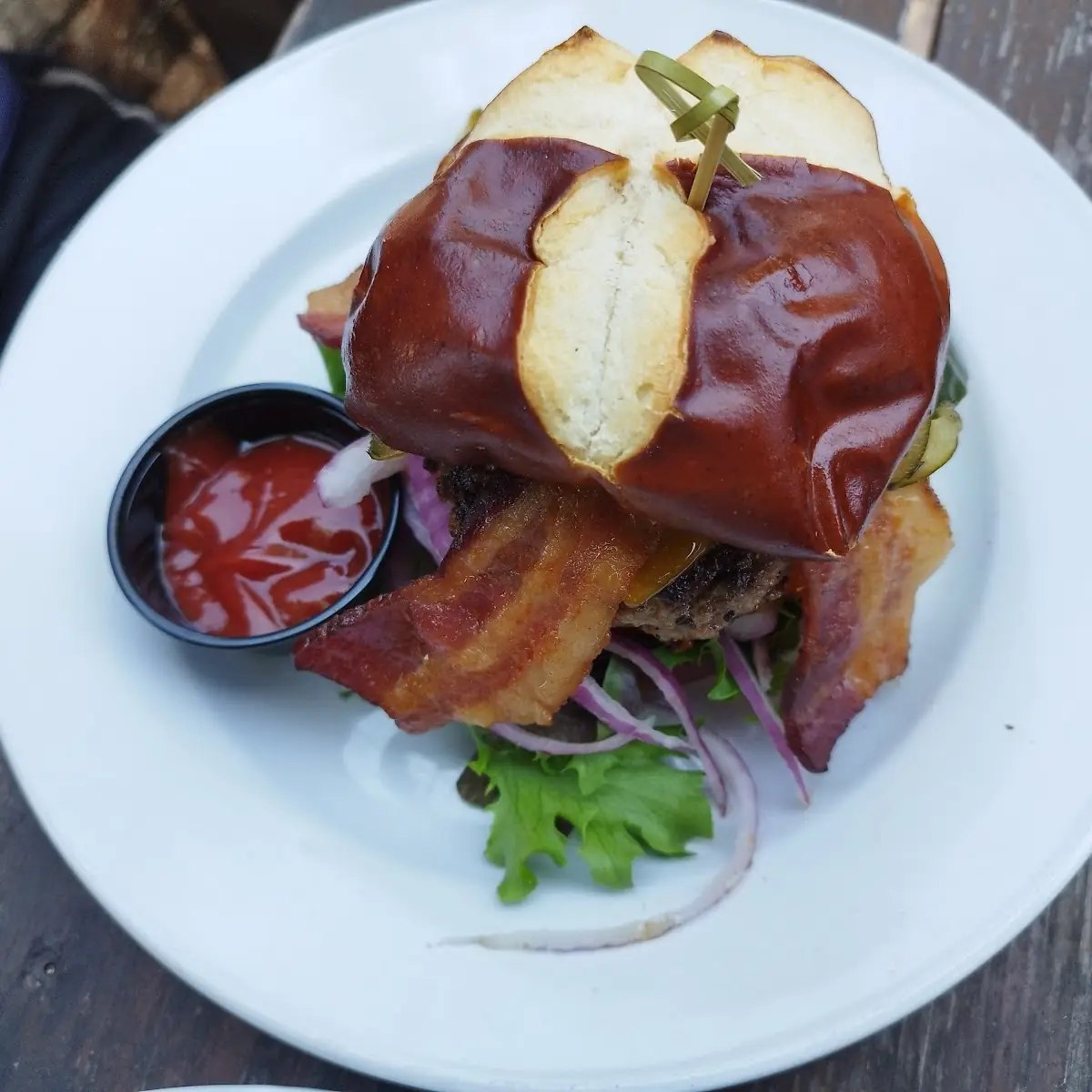 Biergarten Breakfast Sandwich