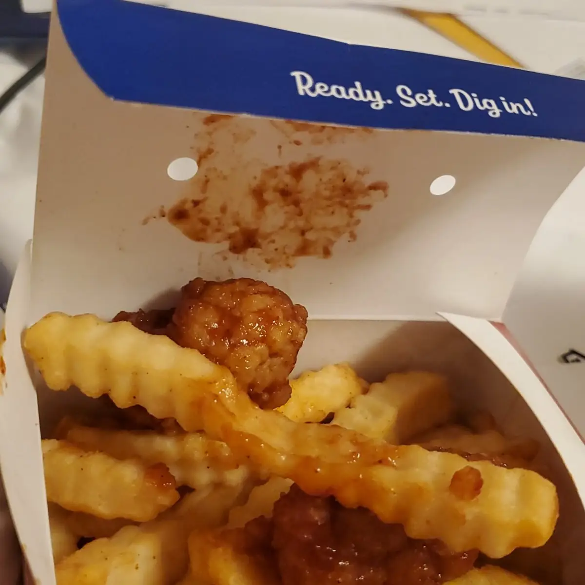 French Fries and Boneless Wings