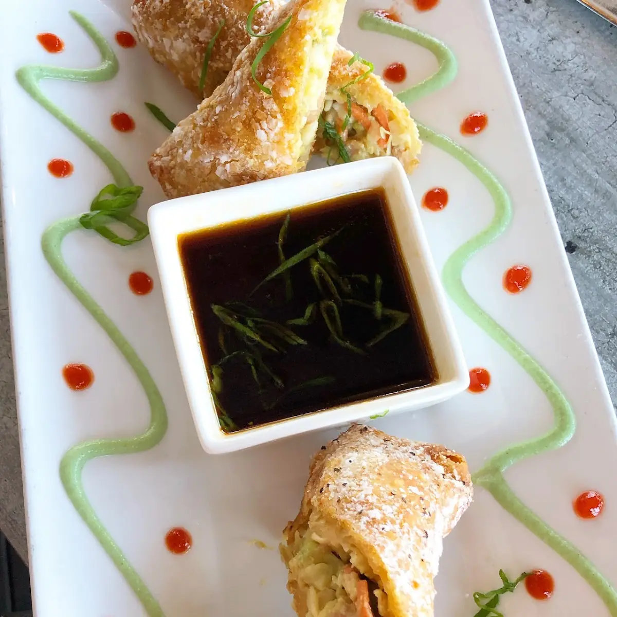 Yellowfin Tuna & Avocado Eggrolls