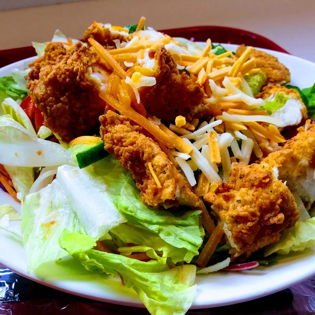 Crispy Chicken Salad