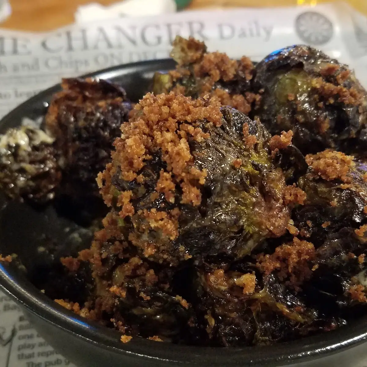 Fried Brussels Sprouts